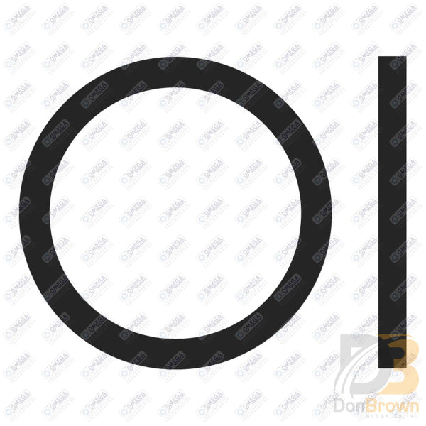 Omega 10 Pk O-ring - Vir Receiver Shell Square MT0837