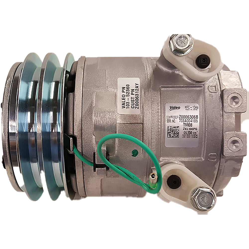 Omega Compressor TM-08 Swing Mount 2GR 125mm 24V Vert Pad 20-00005