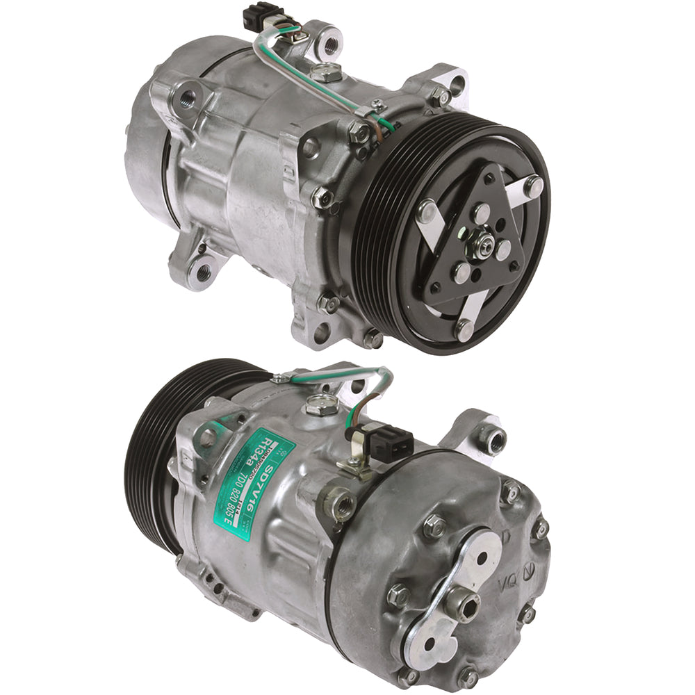 Omega Compressor SD7V16 1214 7GRV 6 Ears HD Vqn Eurovan 20-01214