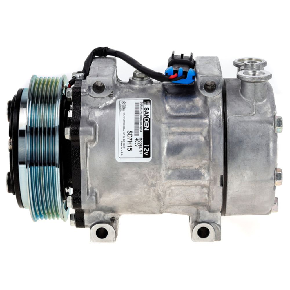 Omega Compressor SD7H15 4039 PV6 125MM 12V Ga Head 20-04039