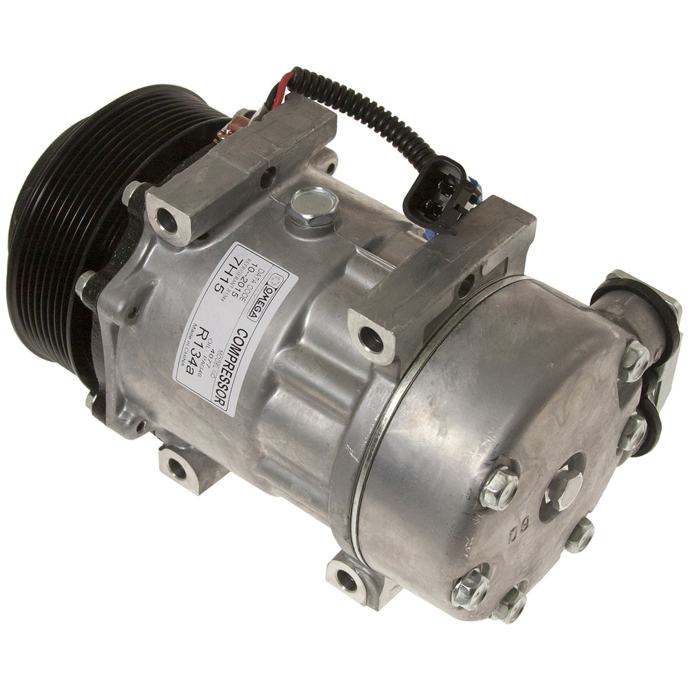 Omega Compressor SD7H15SHD Direct MT 119mm PV8 12V 90DEG Pad 20-04077-AM