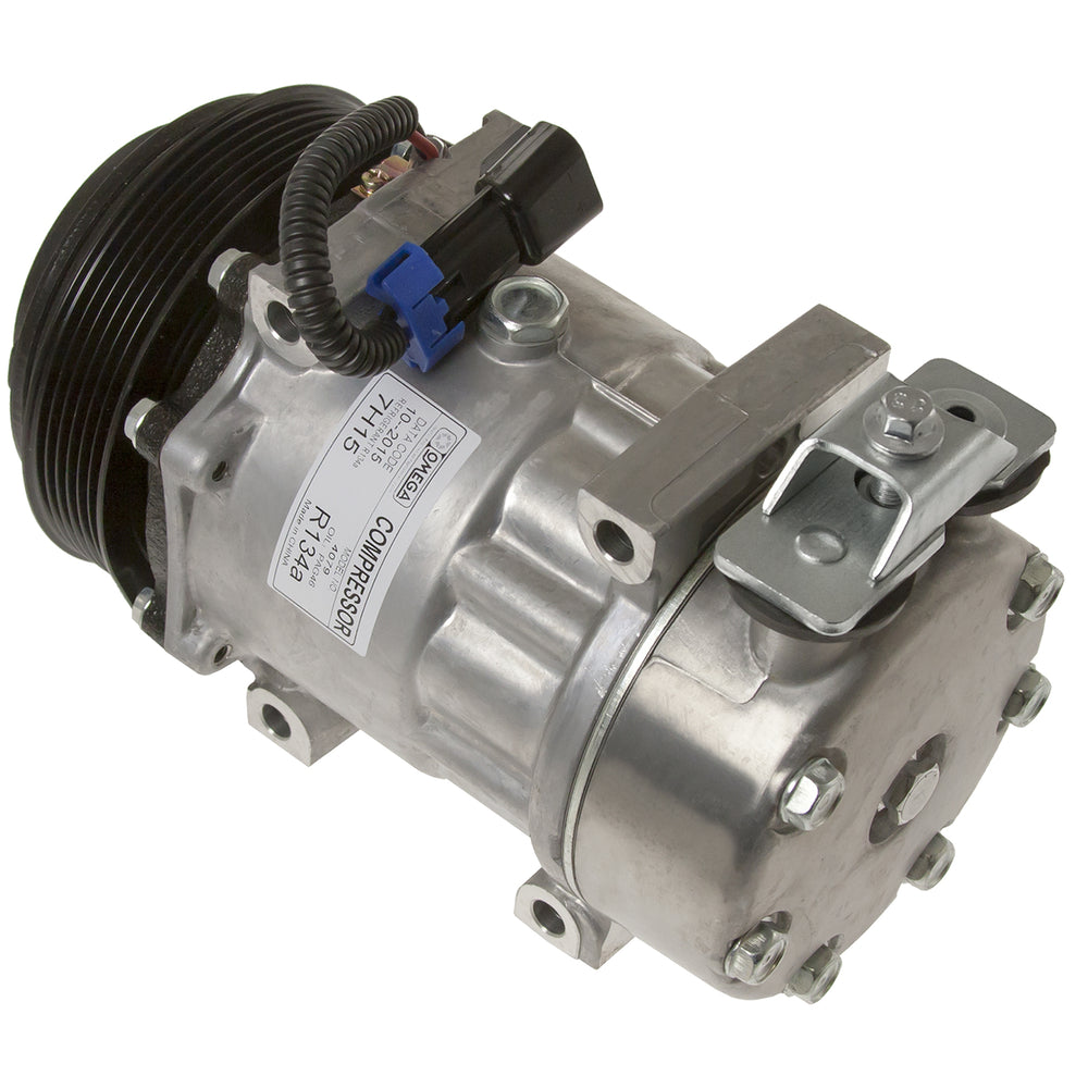 Omega Compressor SD7H15SHD 4079 PV6 125mm 12V Direct MT Vpad 20-04079-AM