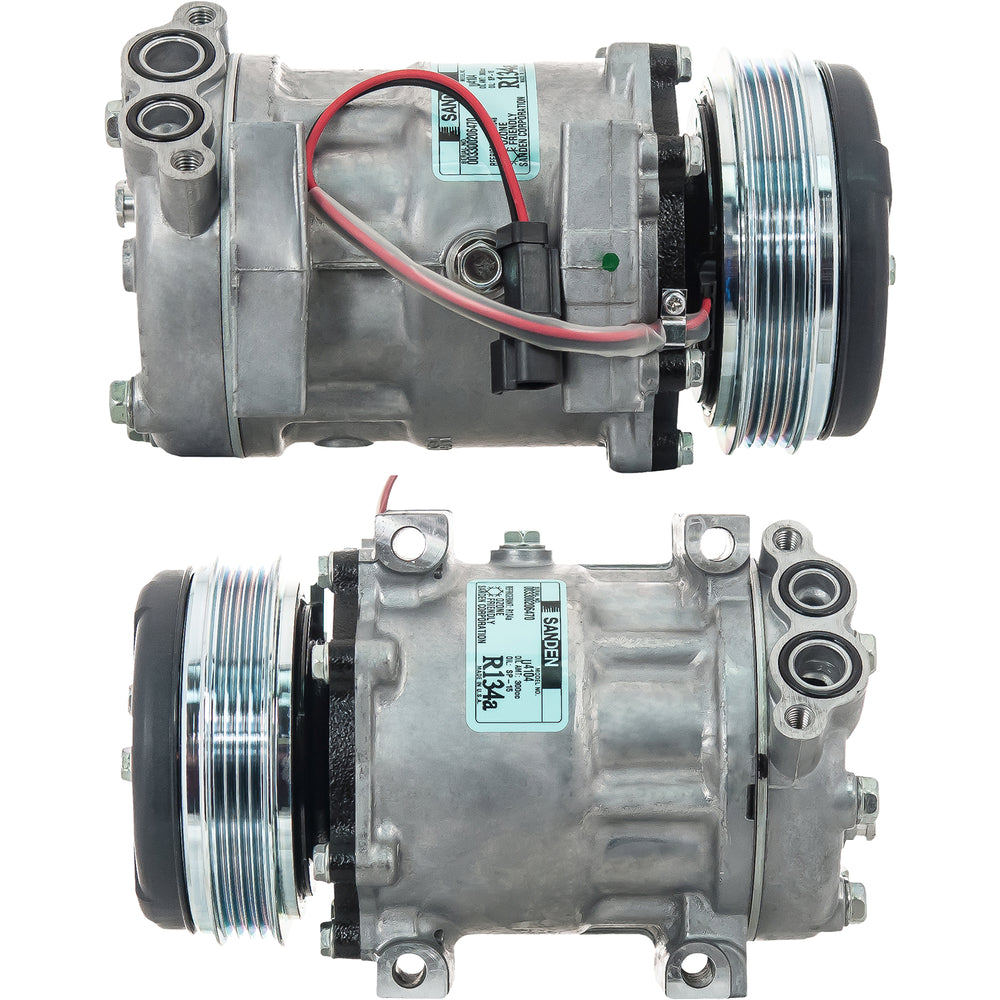 Omega Compressor SD7H15 4104 Direct PV4 152mm 12V Vpad WP Head 20-04104