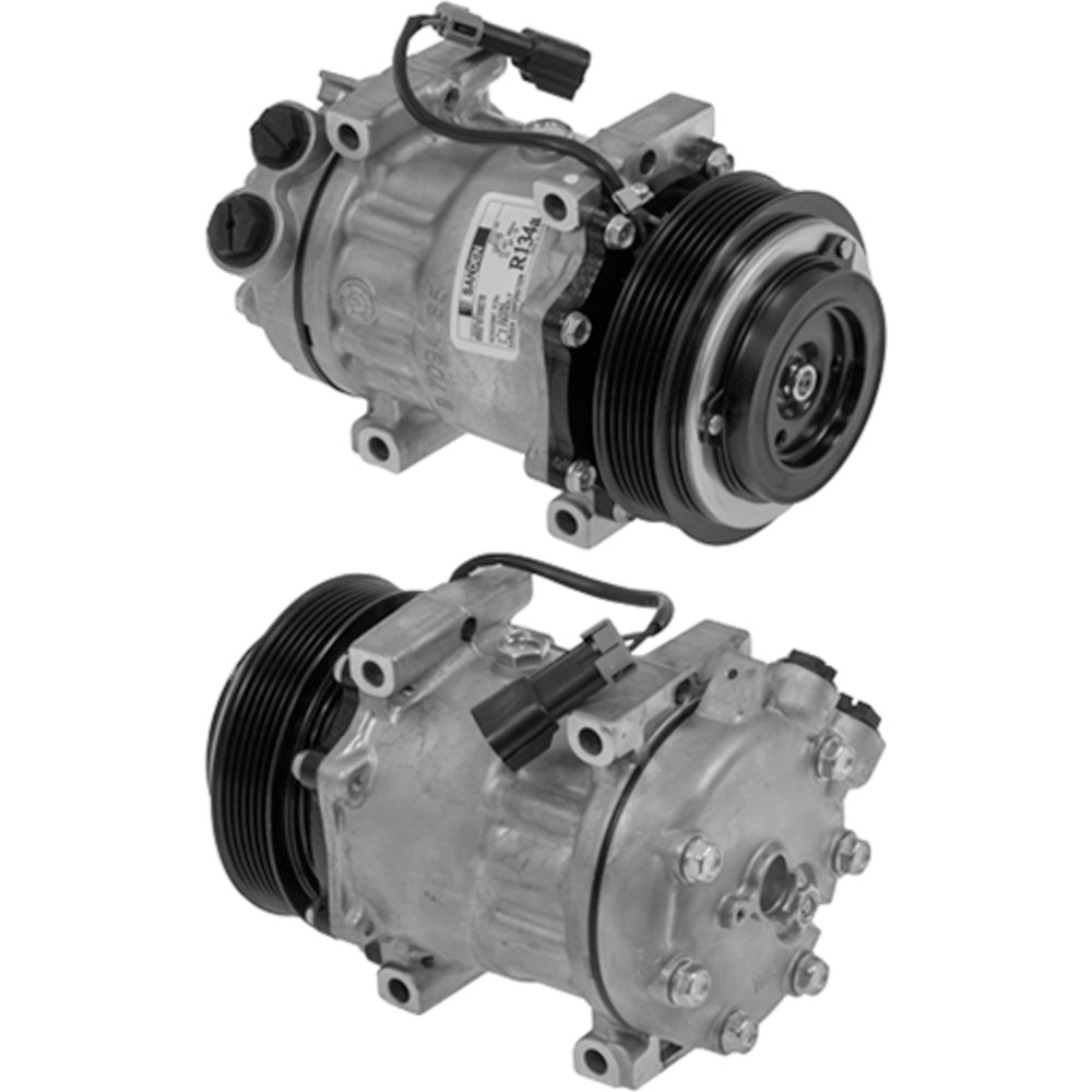Omega Compressor SD7H15SHD PV6 125mm 12V V-pad WH Head 20-04119