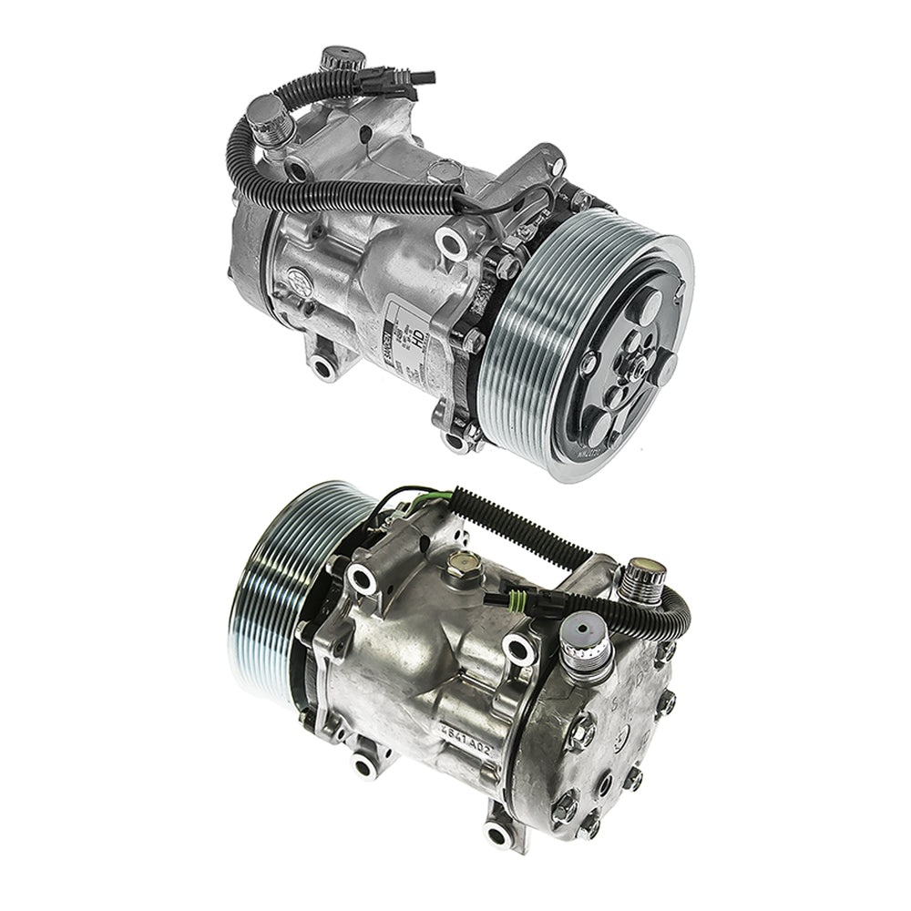 Omega Compressor SD7H15 PV10 24V 125mm Vor Dir with packard Term 20-04156