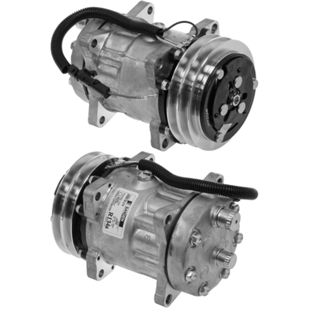 Omega Compressor SD7H15 4269 Hor 132mm 2A 24V Ear 20-04269