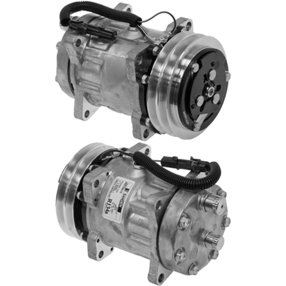 Omega Compressor SD7H15 4272 Hor 132mm 2A 12V Ear 20-04272