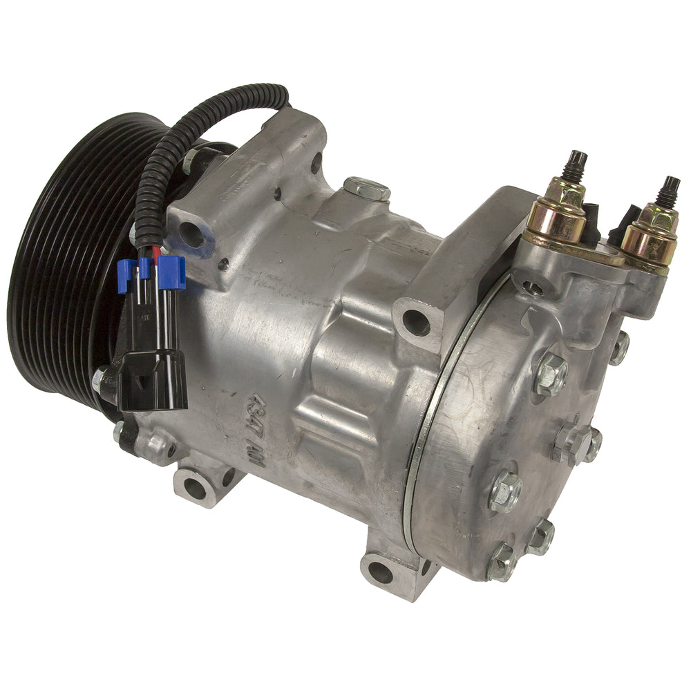 Omega Compressor SD7H15 4347 PV10 119mm V-pad 12V Enhanced 20-04347-AM