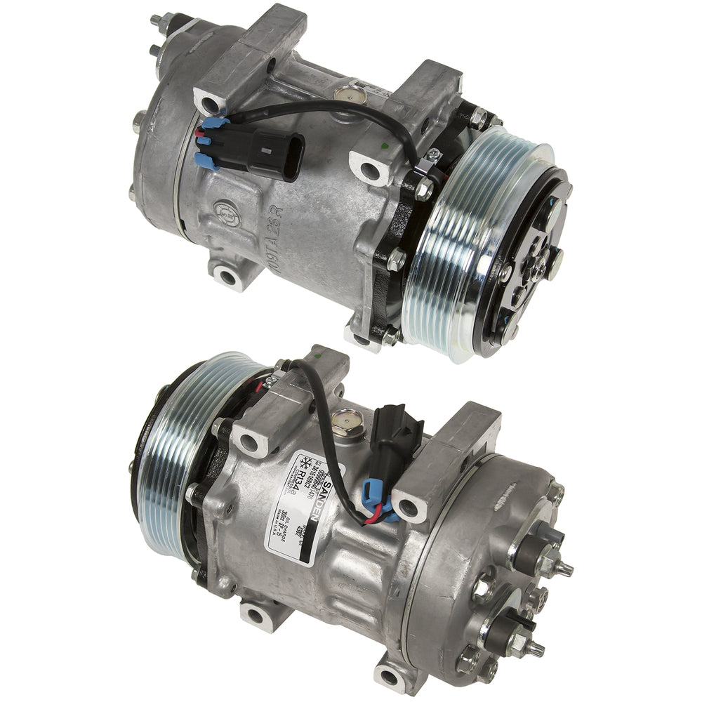Omega Compressor SD7H15 4382 PV6 119mm H-pad 12V Enhanced 20-04382