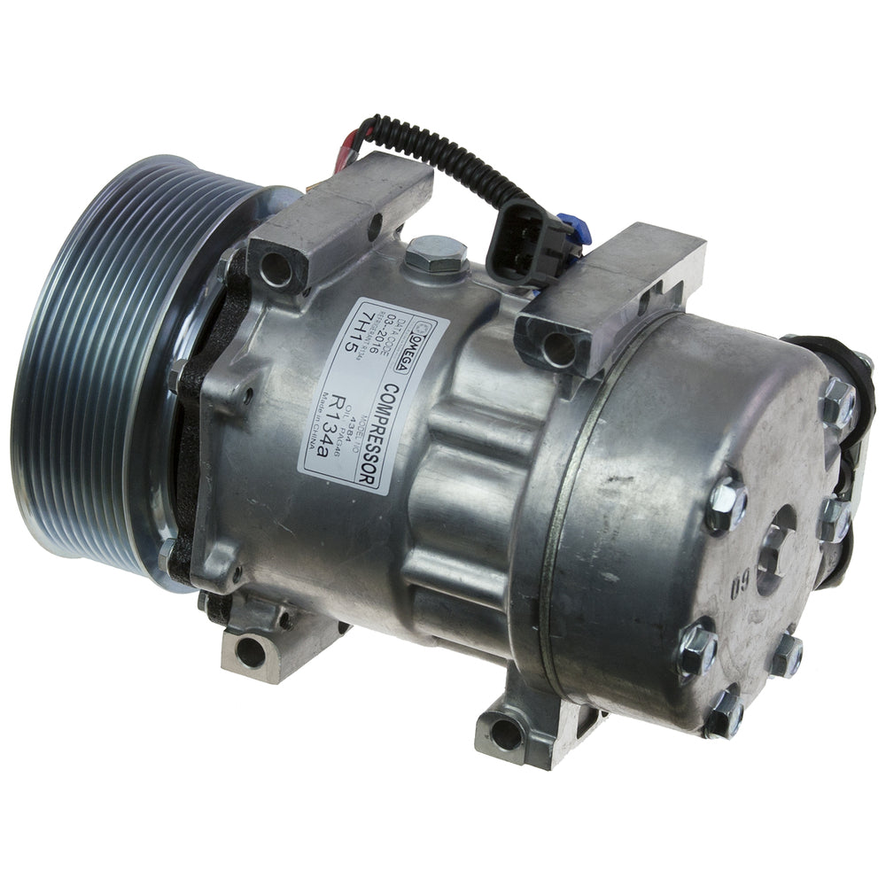 Omega Compressor SD7H15SHD PV10 12V 126mm Direct MT GQ Head 20-04384-AM