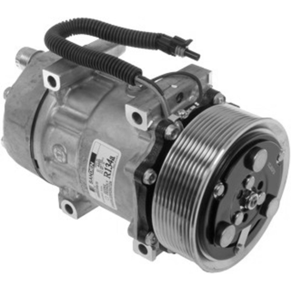 Omega Compressor SD7H15 PV10 24V Hor Dir with packard Term 20-04403
