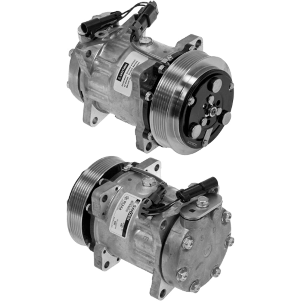 Omega Compressor SD7H15 Vpad 132mm PV6 12V 3EYE UK Head 20-04467