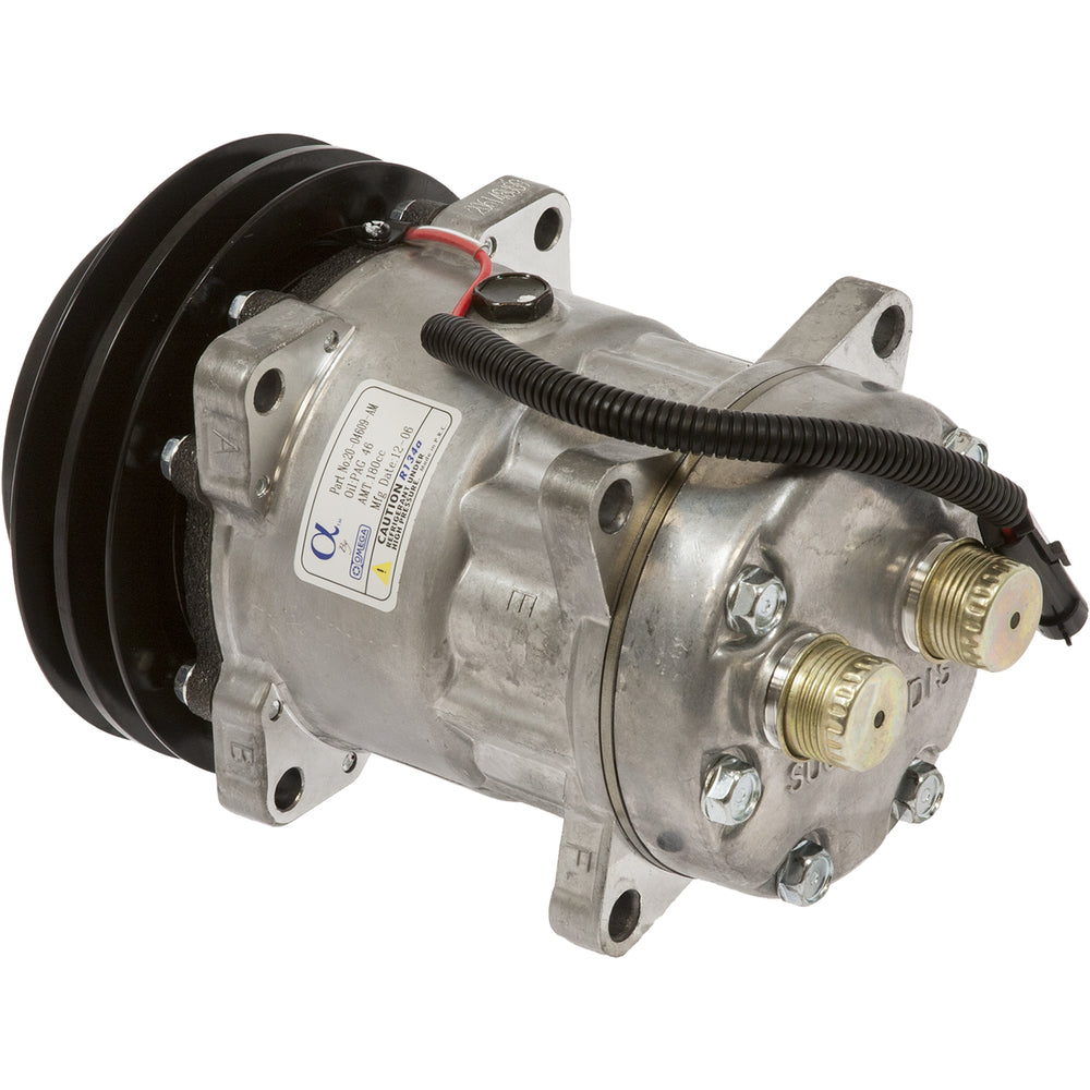Omega Compressor SD7H15SHD 152mm 2A 12V Ear R134A ST Terminal 20-04609-AM