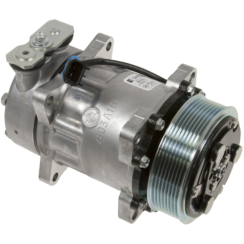 Omega Compressor SD7H15 119mm PV8 Ear MT GQ Head 12V 2 Wire 20-04705