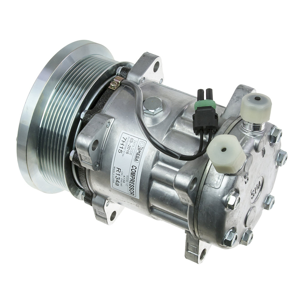 Omega Compressor SD7H15 4738 PV8 12V 133mm JD Head 20-04738-AM