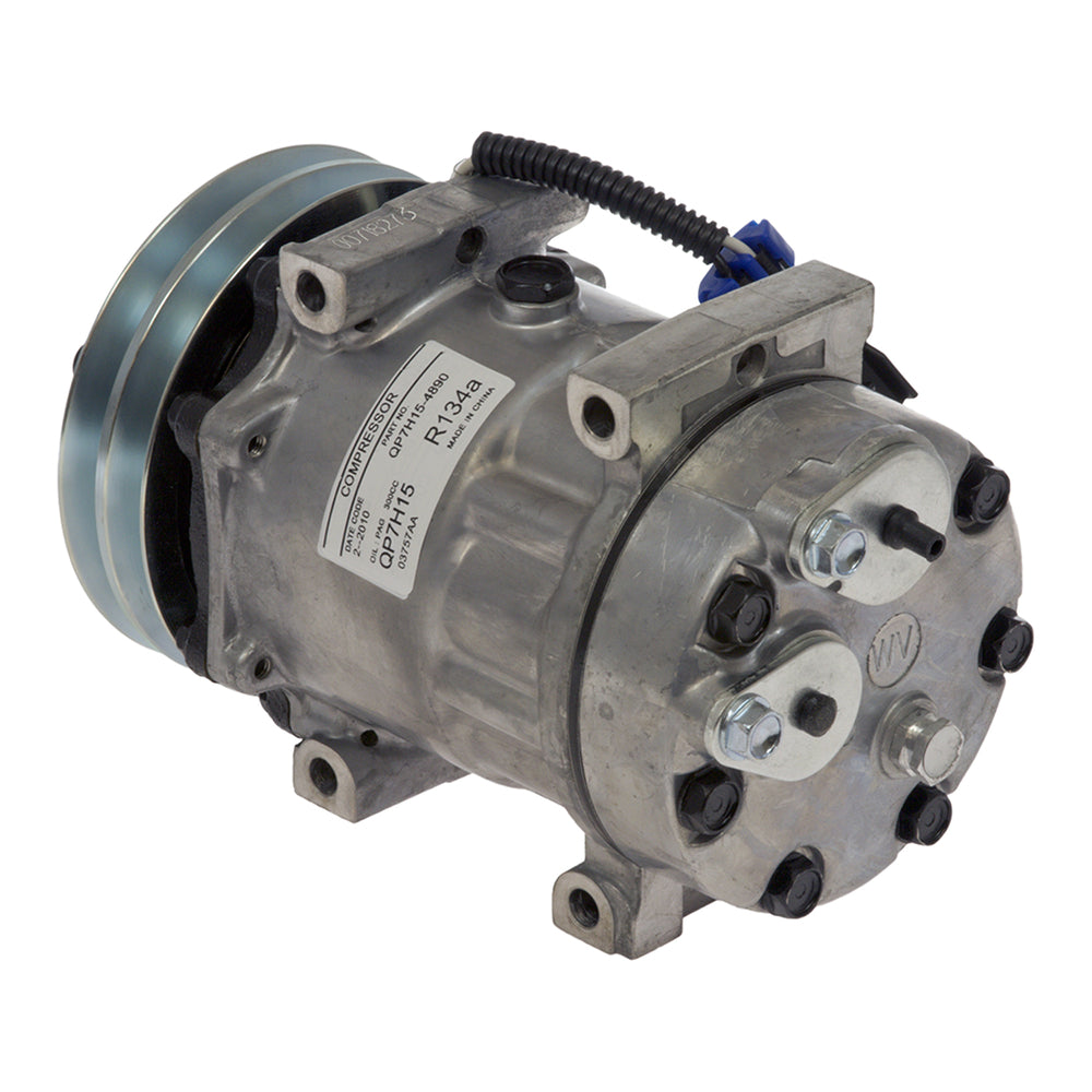 Omega Compressor SD7H15 4890 12V Direct Mount Hpad 2A 132mm 20-04890-AM