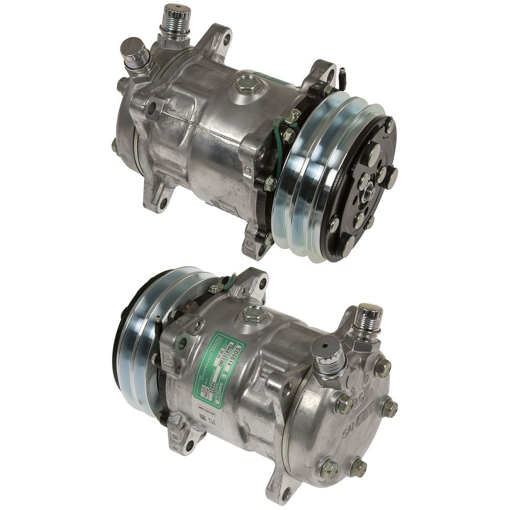 Omega Compressor SD5S14 24V 2A Grv 132mm BC Head Vert Flare 20-06622