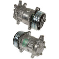 Omega Compressor SD5S14 24V 2A Grv 132mm BC Head Vert Flare 20-06622