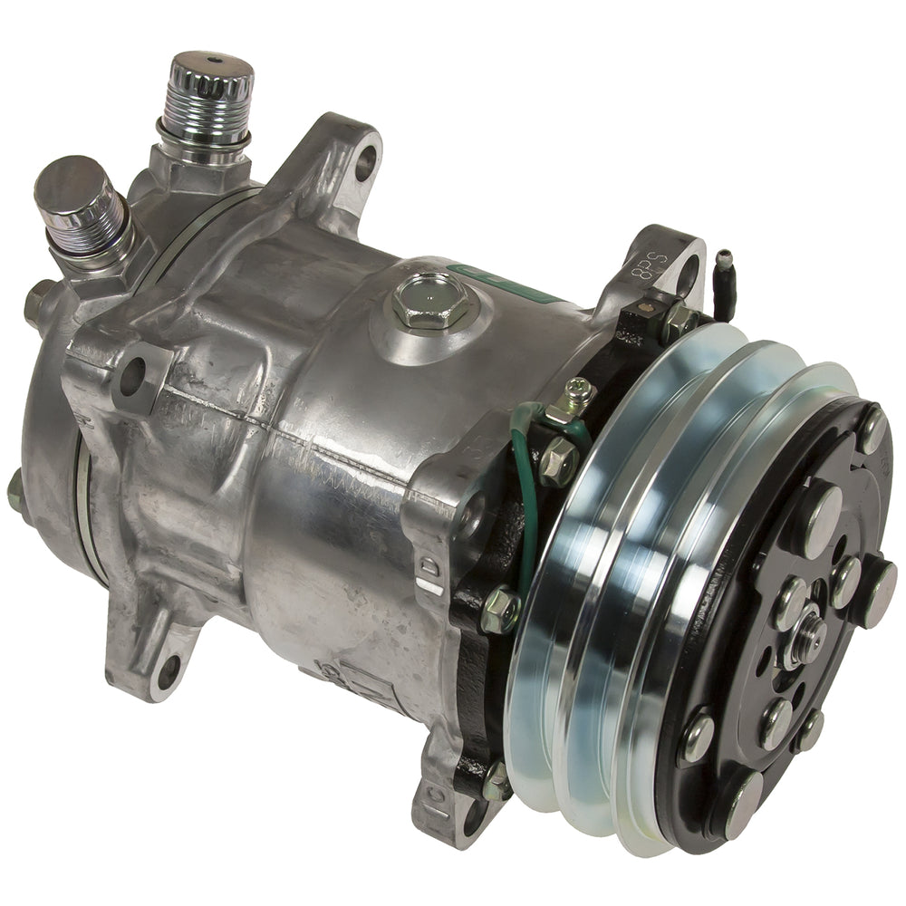Omega Compressor SD5S14 24V 2A Grv 132mm BC Head Vert Flare 20-06622