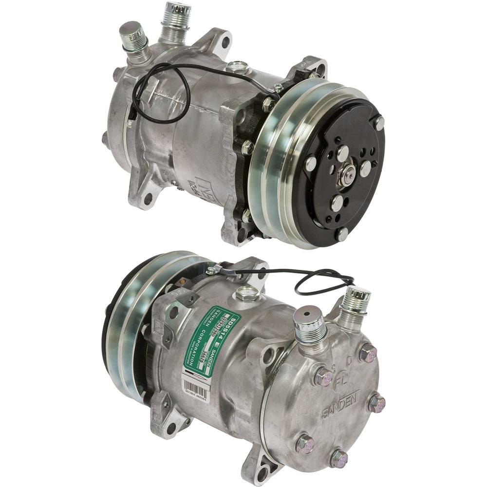 Omega Compressor SD5S14 12V 2A Grv 132mm FL Head Vor 20-06626