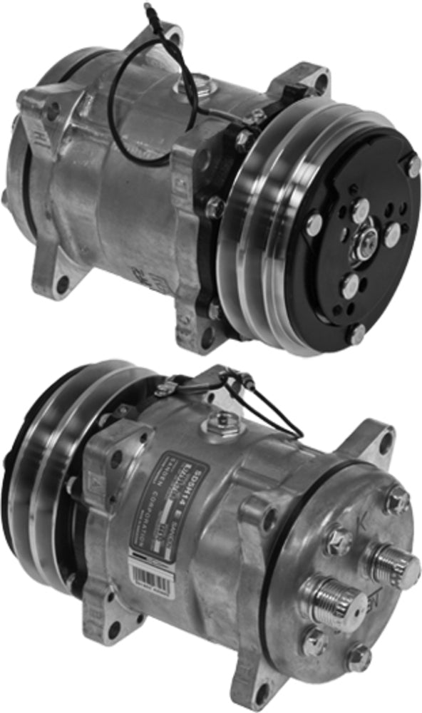 Omega Compressor SD5H14 6676 Hor 132mm 2A 12V Ear 20-06676