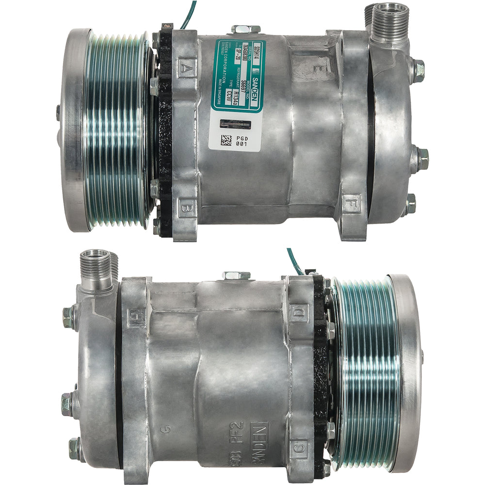 Omega Compressor SD5H14 6697 PV8 119mm 24V Vor Ear Mount 20-06697-AM
