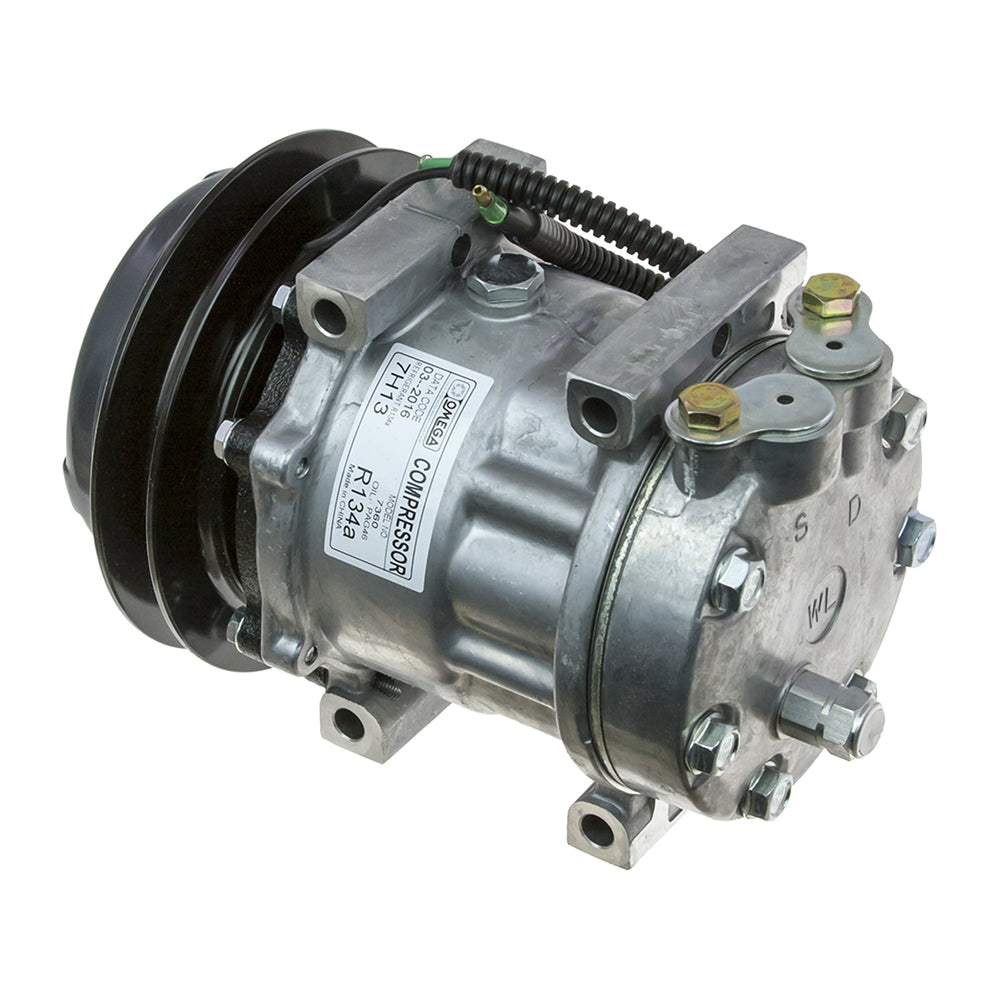 Omega Compressor SD7H13 B1 24V 146mm WL Head OE LC91V001F7 20-07360-AM