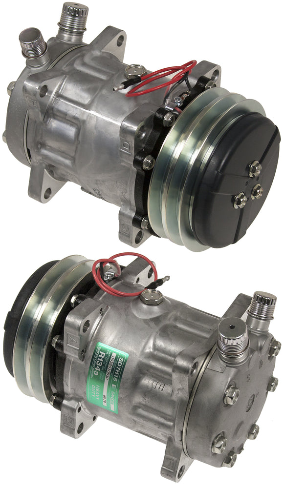 Omega Compressor SD7H15 Ear Vor 132mm 2A LS 12V with dust Cover 20-08018