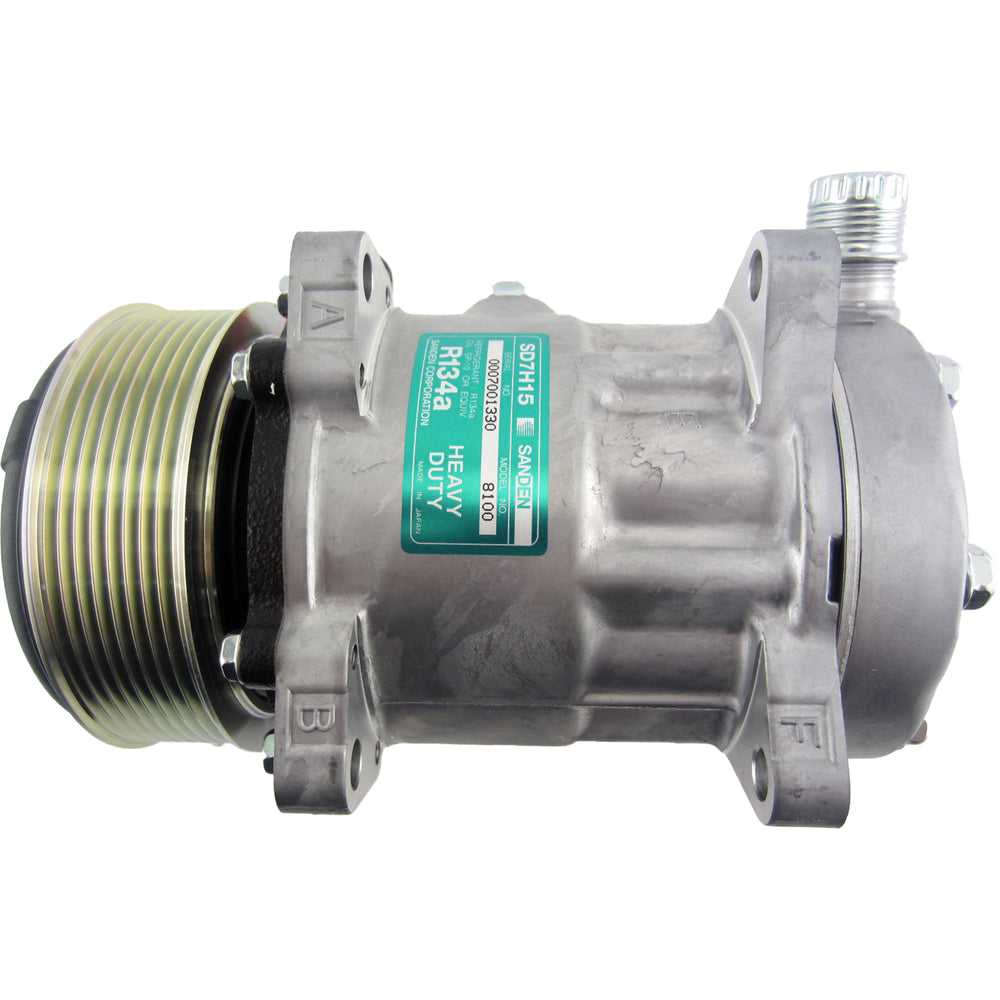 Omega Compressor SD7H15 8100 PV8 12V 119mm Vor JE Head 20-08100