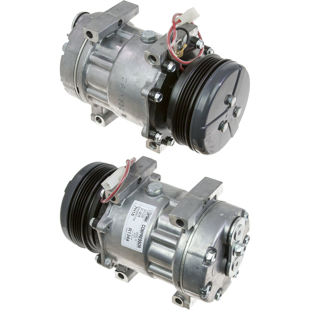 Omega Compressor 7H15 8147 PV4 112mm 12V Dir QC Head 20-08147-AM