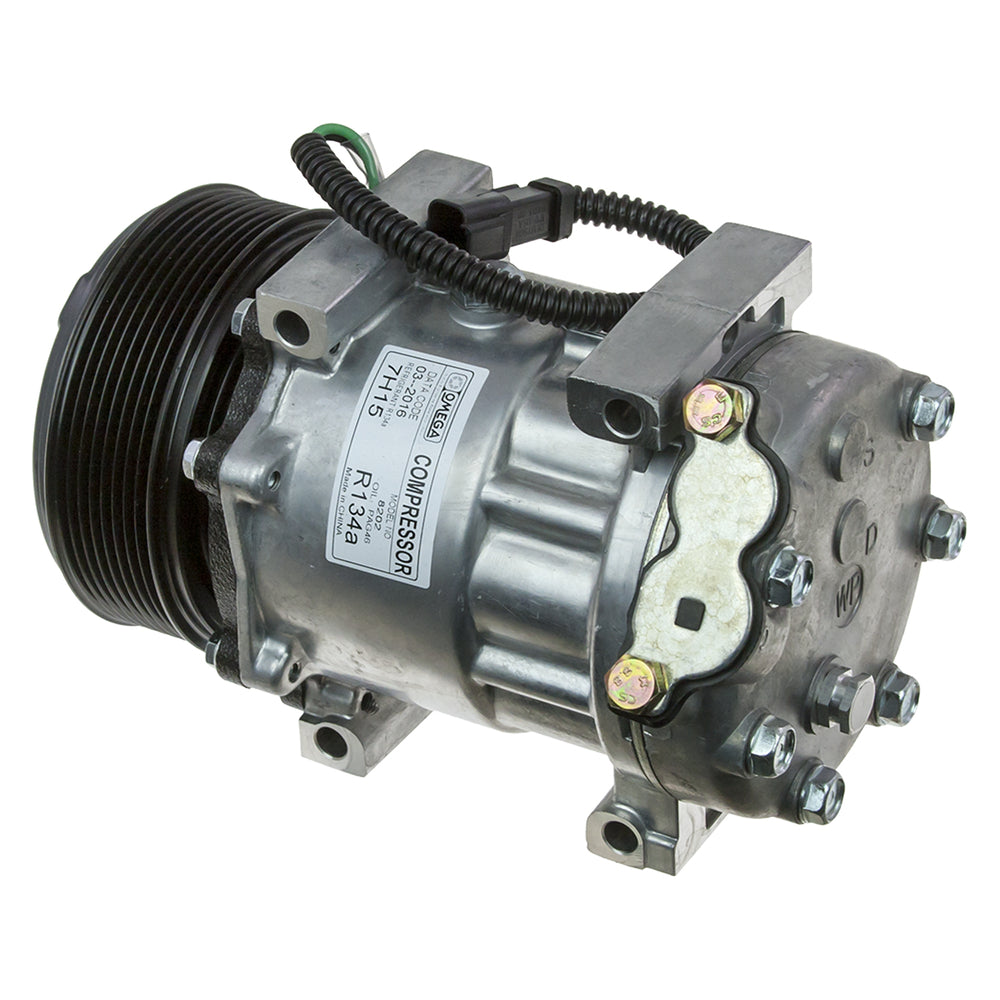 Omega Compressor SD7H15 PV8 120mm 12V Direct Vert Pad Tilted 20-08203-AM