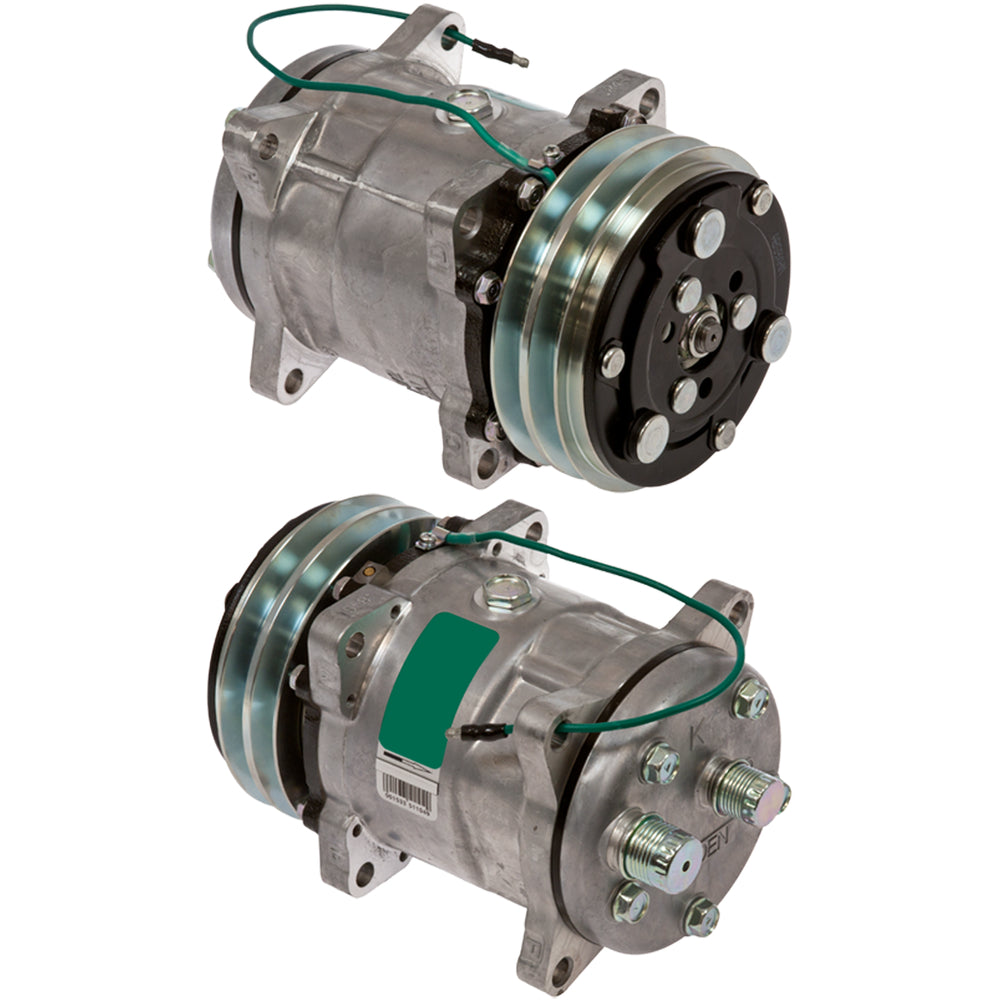 Omega Compressor SD5H14 6634 Hor 132mm 2A 24V Ear 20-09982-AM