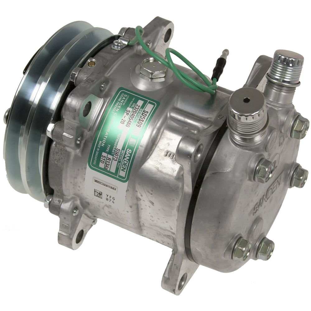 Omega Compressor SD5S09 5073 2A 125mm 24V Ear Vor 20-10057-S