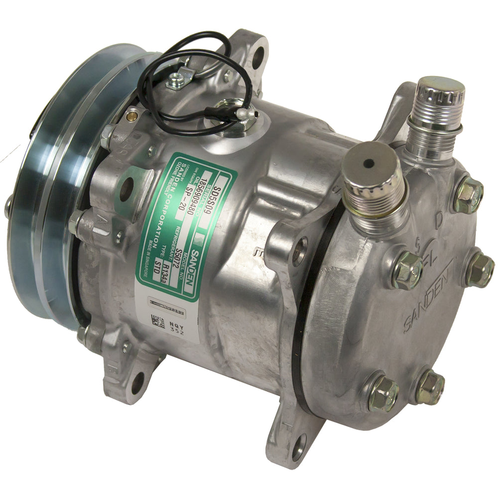 Omega Compressor SD5S09 5072 Vor 125mm 2A 12V 20-10062-S