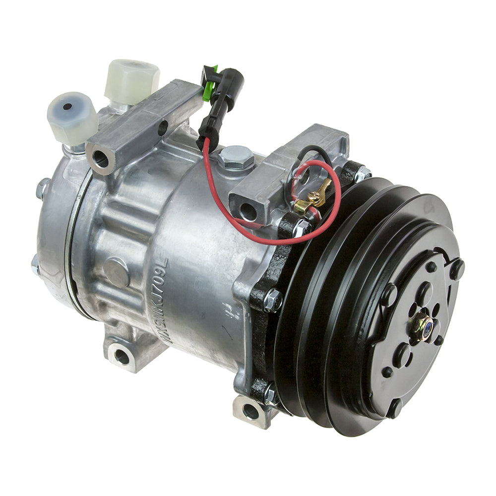Omega Compressor SD7H15HD 4626 Vor 132mm 2A 12V Dir R134A 20-10077-AM