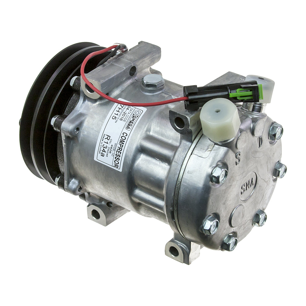 Omega Compressor SD7H15HD 4626 Vor 132mm 2A 12V Dir R134A 20-10077-AM