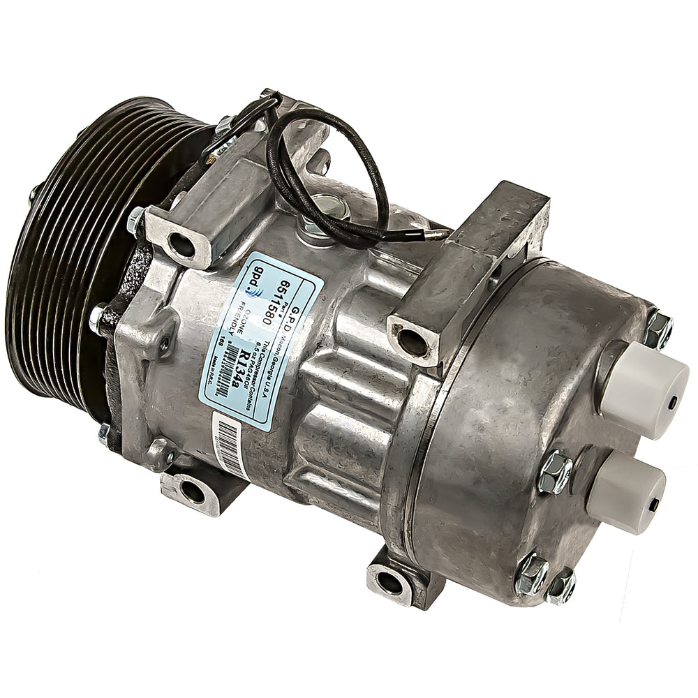 Omega Compressor SD7H15 4666 Hor 119mm PV8 12V Dir 20-10089-AM