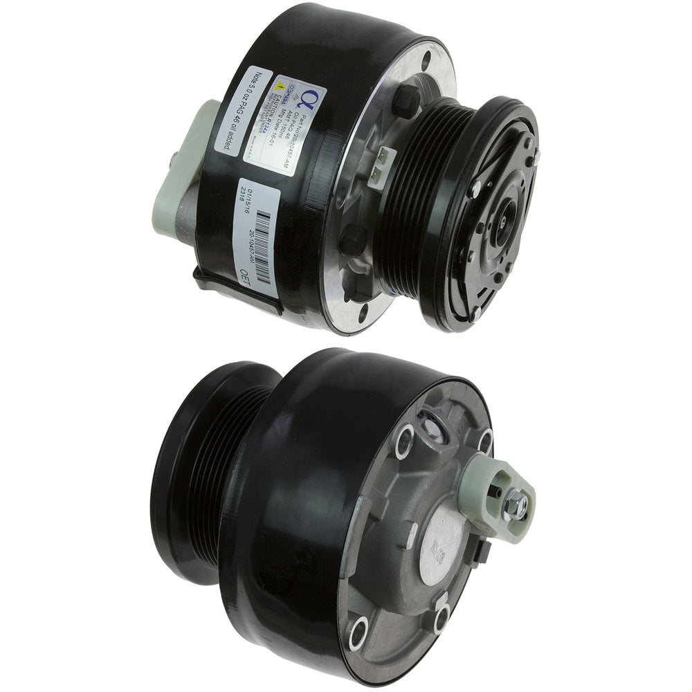 Omega Compressor R4 PV6 4.2in 12V 12:00 with hsps 20-10457-AM
