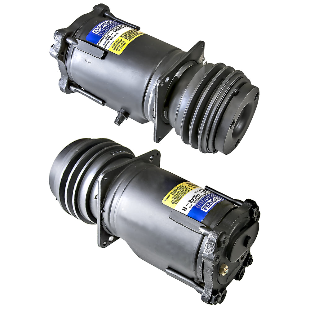 Omega Compressor A6 5in 2A 12V 2:00 Shs Metric R134A Remfg 20-10648-R