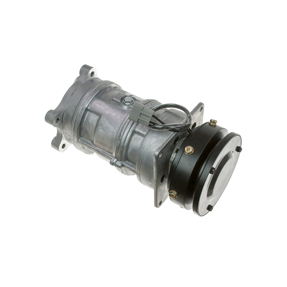 Omega Compressor S6 1A 12V 5in with high Pressure Switch R134 20-11591-AM