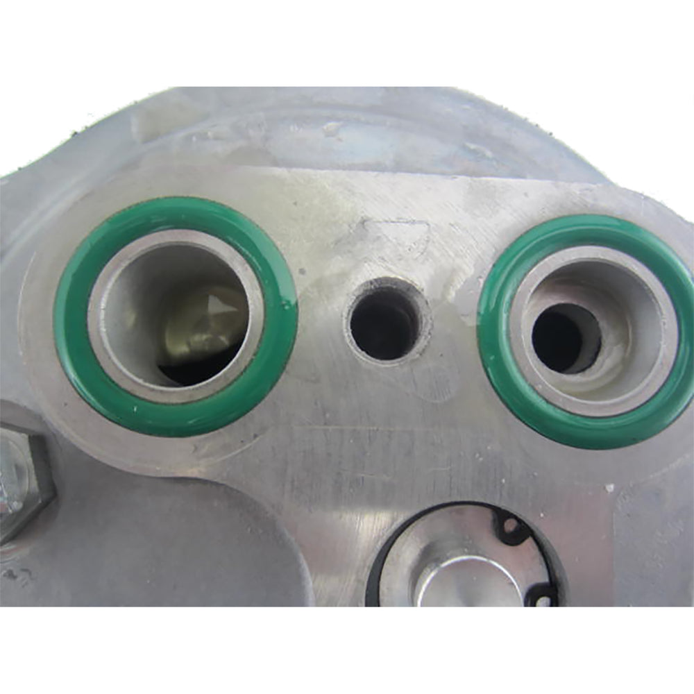 Omega Compressor S6 1A 12V 6.67in with shs Dust Cover R134 20-11594-AM