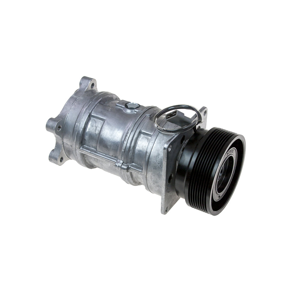 Omega Compressor S6 PV8 12V 4.81in with high Pressure Switch R134 20-11596-AM