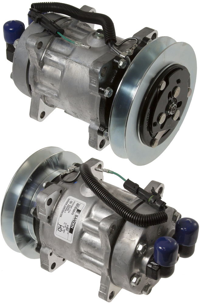 Omega Compressor FLX7 4868 Pag E-mt 158mm C1 12V with 1 X 14 Fitting 20-14868-UP