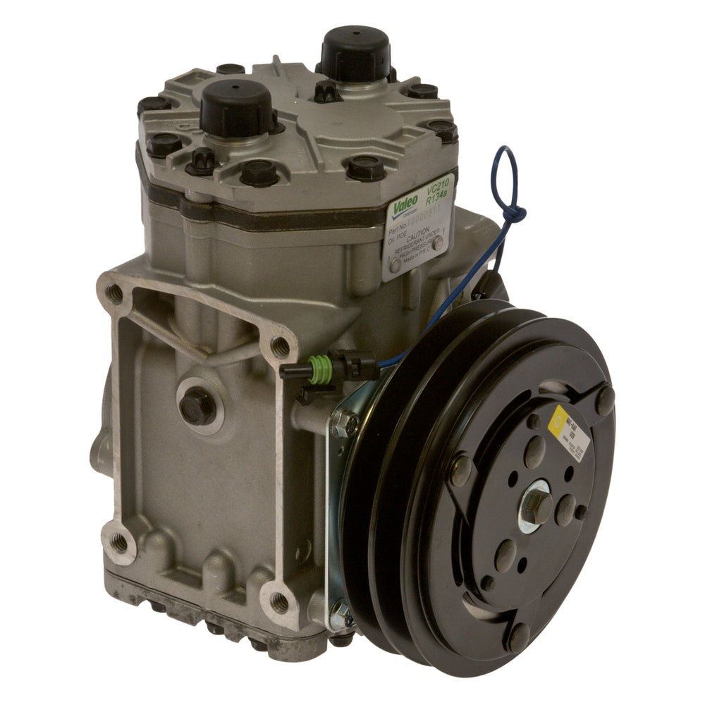 Omega Compressor York ER210L with clutch 1WIRE 2 Grv 6in 12V 20-21000-AM
