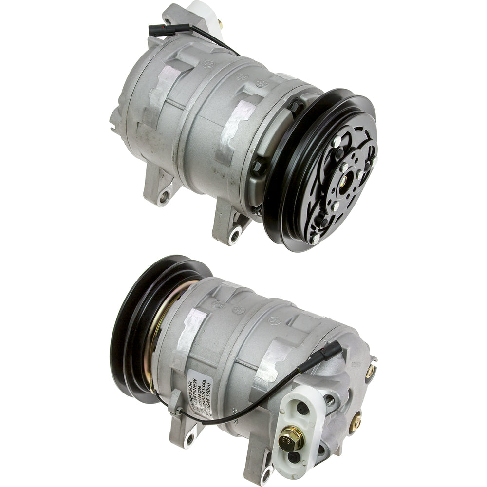 Omega Compressor DKS15CH 4 Ear 1 Grv 135mm 12V Vert Pad 20-21378-AM