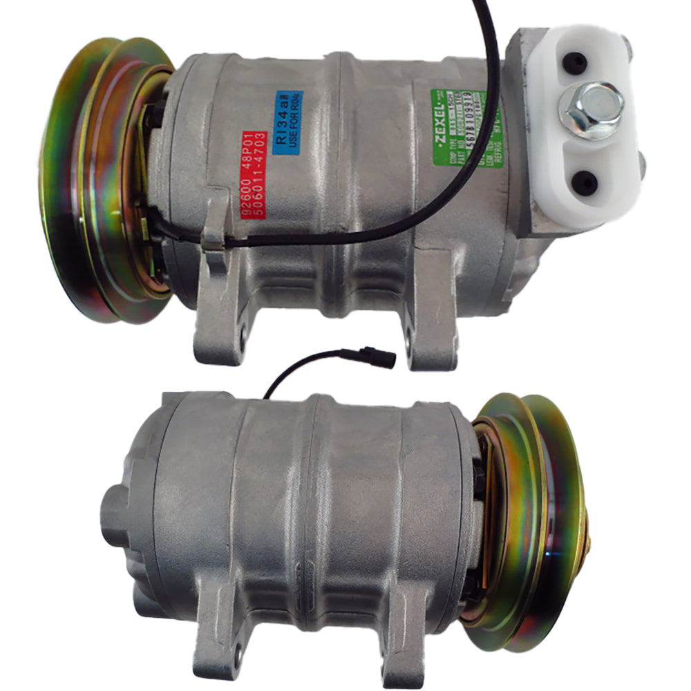 Omega Compressor DKS15CH 4 Ear 1 Grv 135mm 12V Vert Pad 20-21378