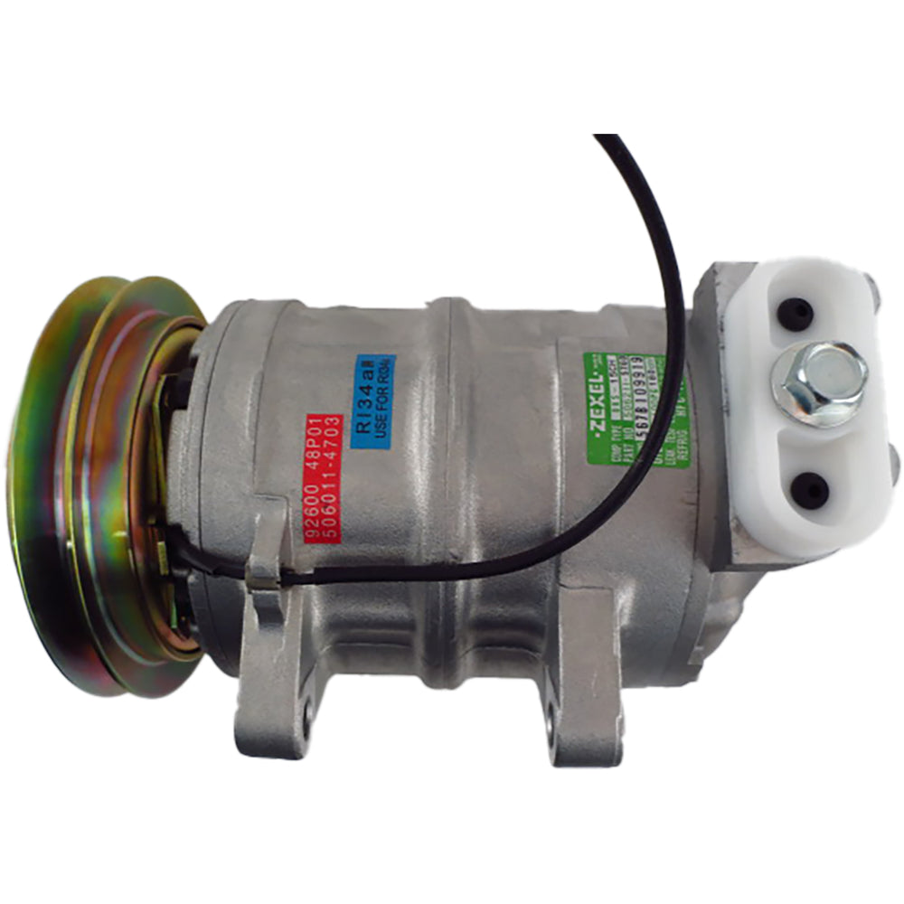 Omega Compressor DKS15CH 4 Ear 1 Grv 135mm 12V Vert Pad 20-21378