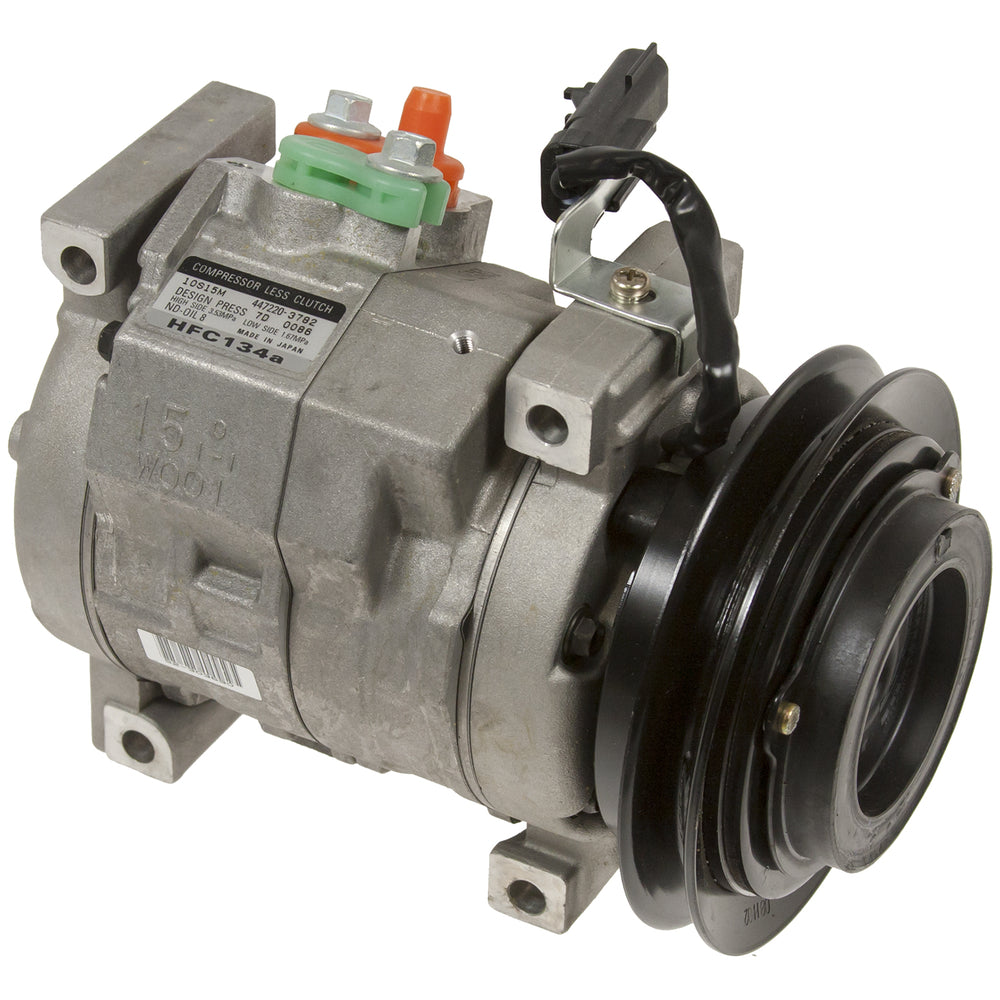 Omega Compressor 10S15C 1GRV 12V with universal Clutch Coil Plug 20-21986