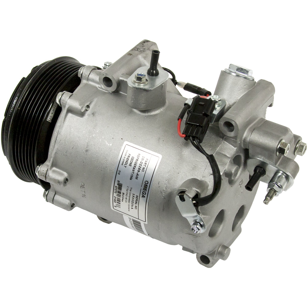 Omega Compressor HS090R PV7 12V 20-22259-AM