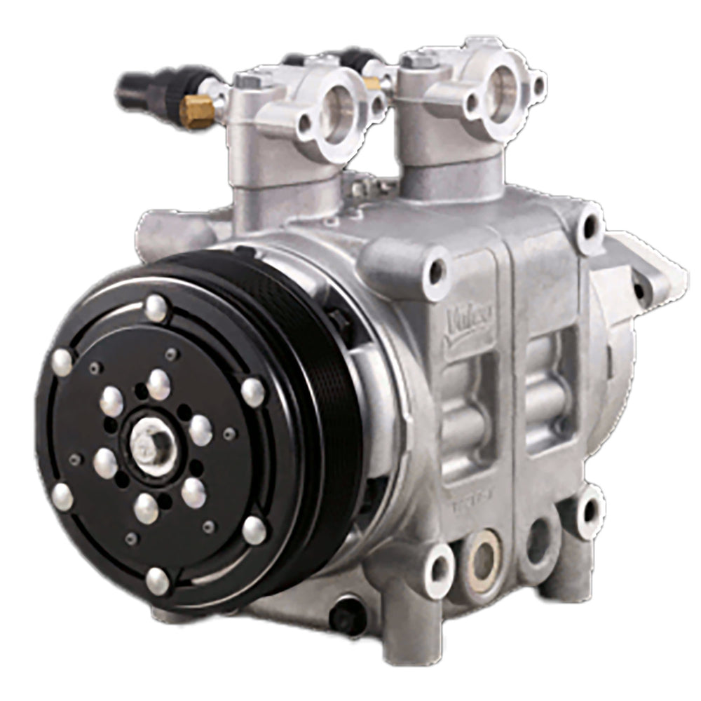 Omega Compressor Tm-43 8PK156 12V with fittings 20-43732